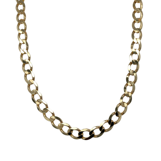9ct Gold 18" Curb Chain