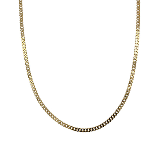 9ct Gold 18" Curb Chain