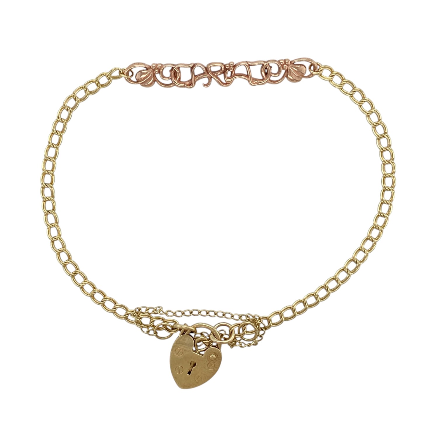 9ct Gold Clogau Cariad 8" Bracelet