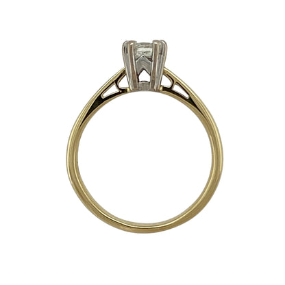 18ct Gold & Diamond Solitaire Ring
