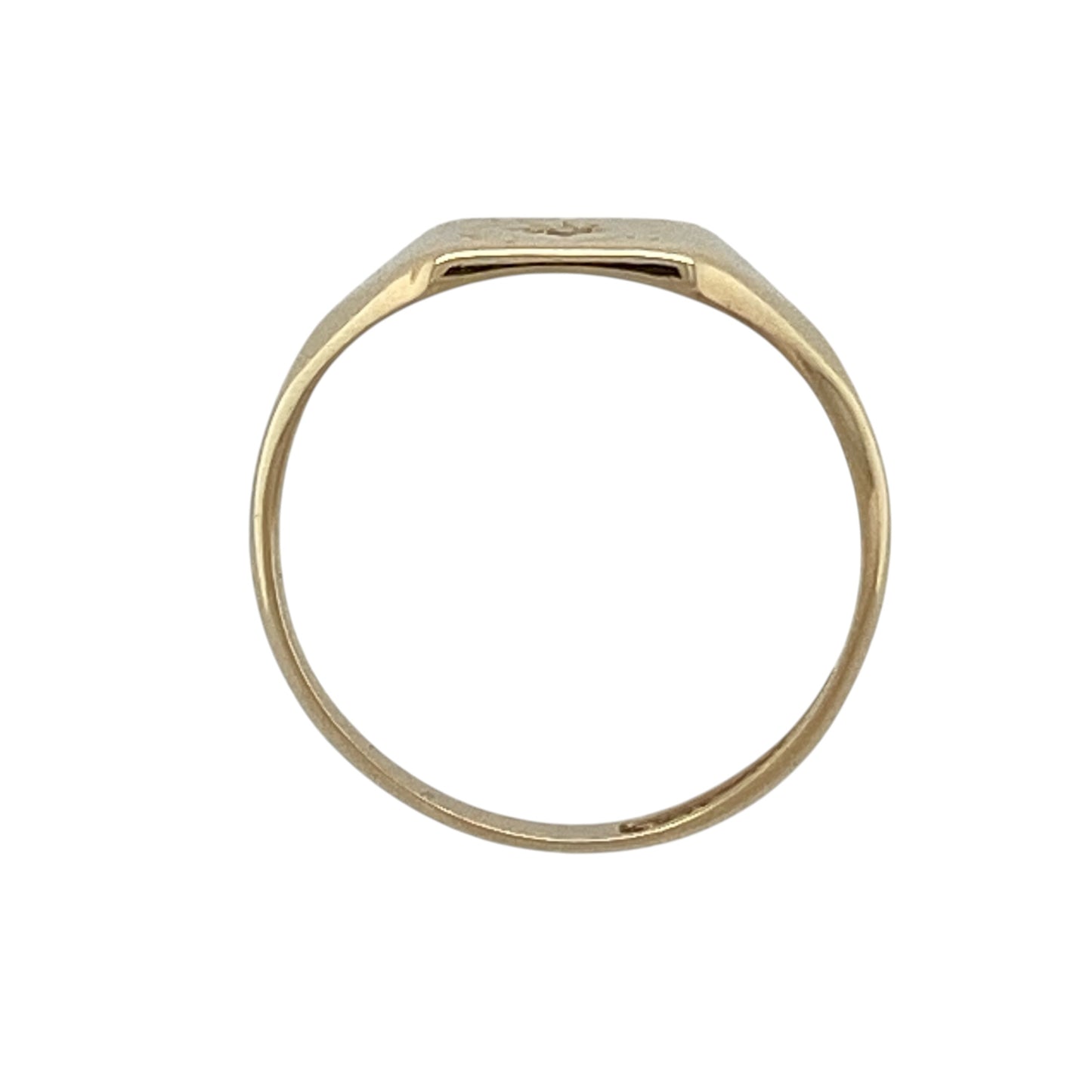 9ct Gold & Diamond Signet Ring