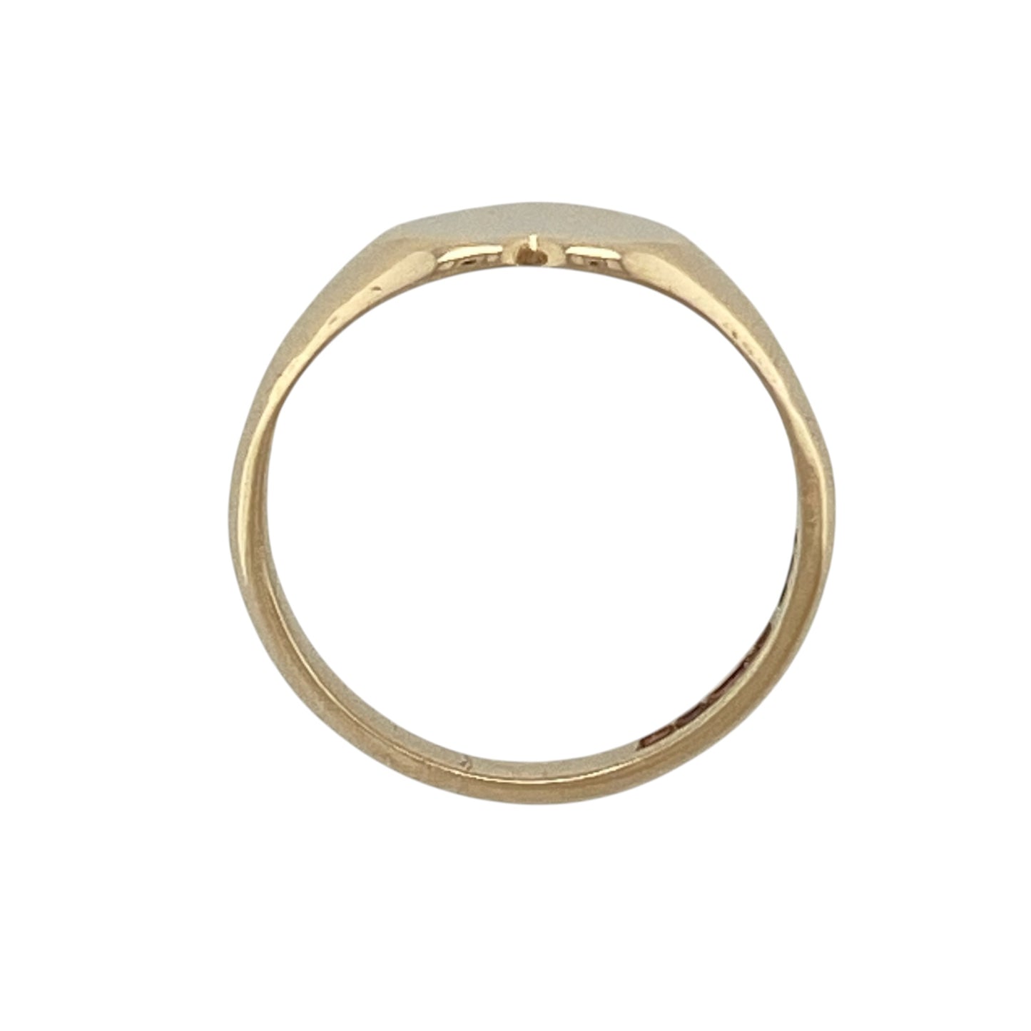 9ct Gold Heart Signet Ring