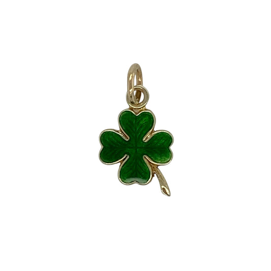 9ct Gold Four Leaf Clover Pendant