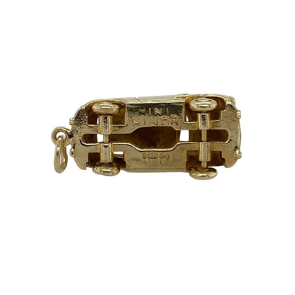 9ct Gold Car Pendant