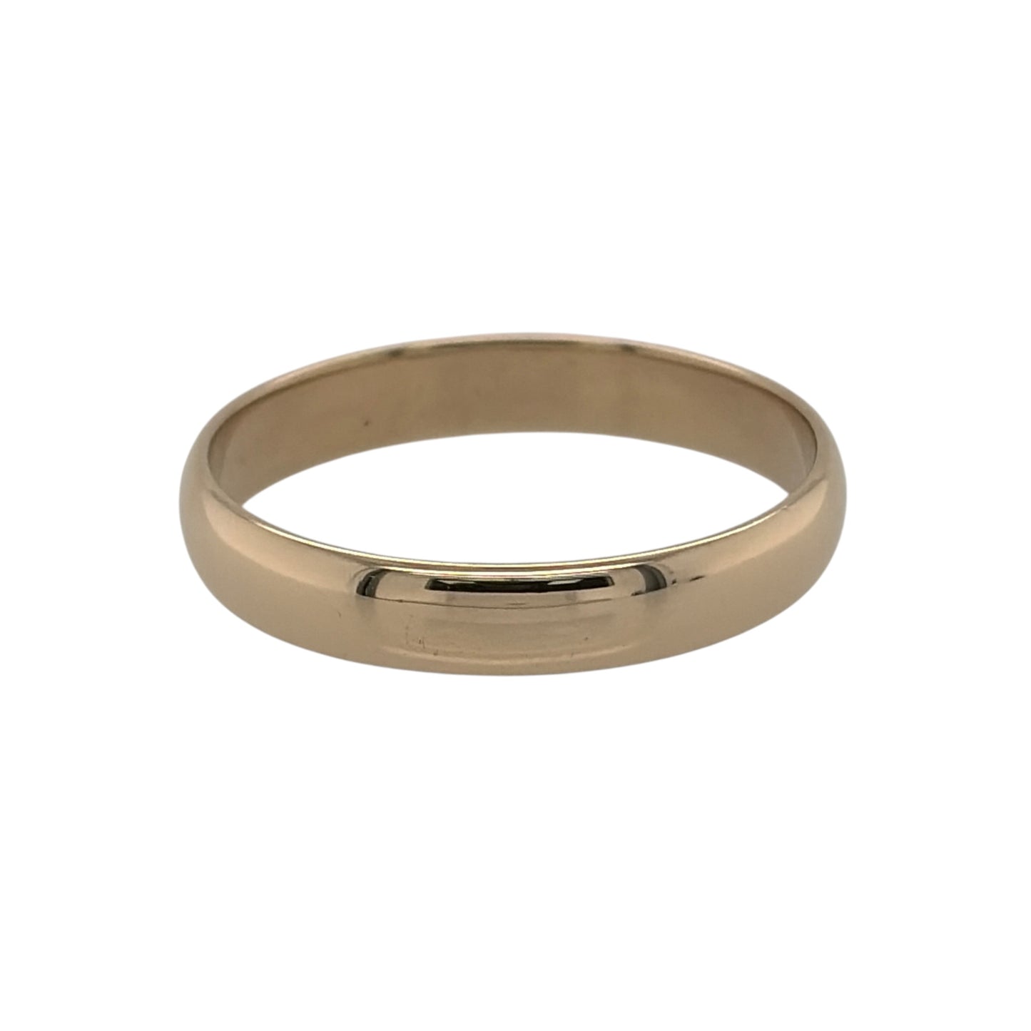 9ct Gold 4mm Wedding Band Ring