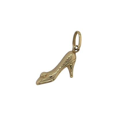 9ct Gold Heeled Shoe Pendant