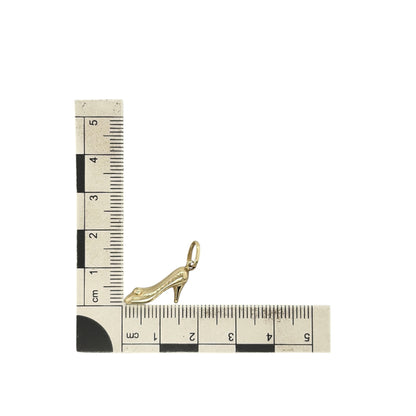 9ct Gold Heeled Shoe Pendant