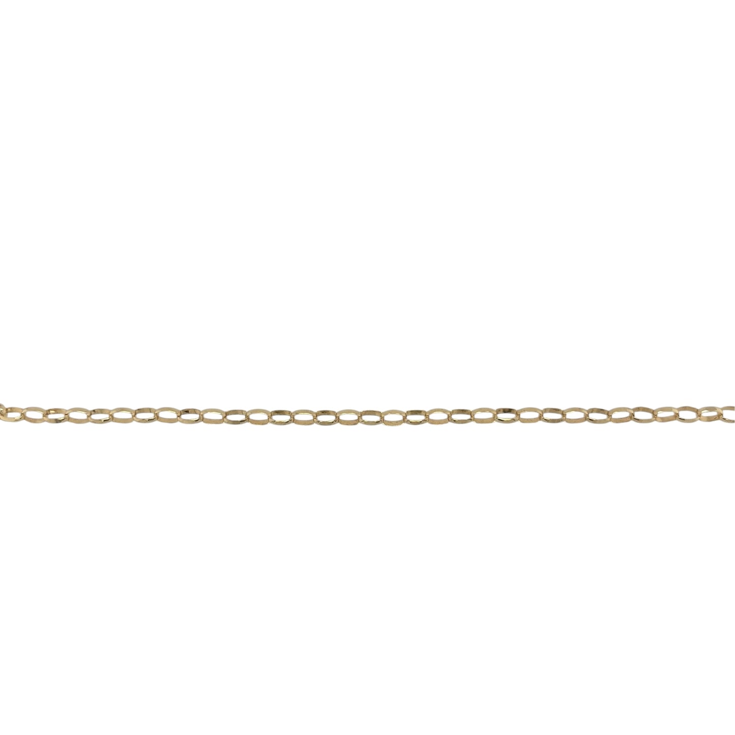 9ct Gold 7" Belcher Bracelet