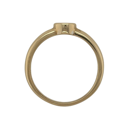 9ct Gold & Diamond Solitaire Ring