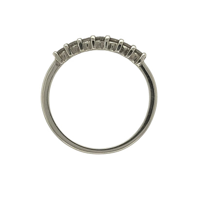 Platinum & Diamond Seven Stone Band Ring