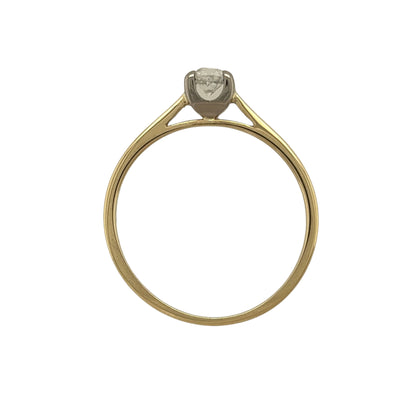 18ct Gold & Diamond Solitaire Ring