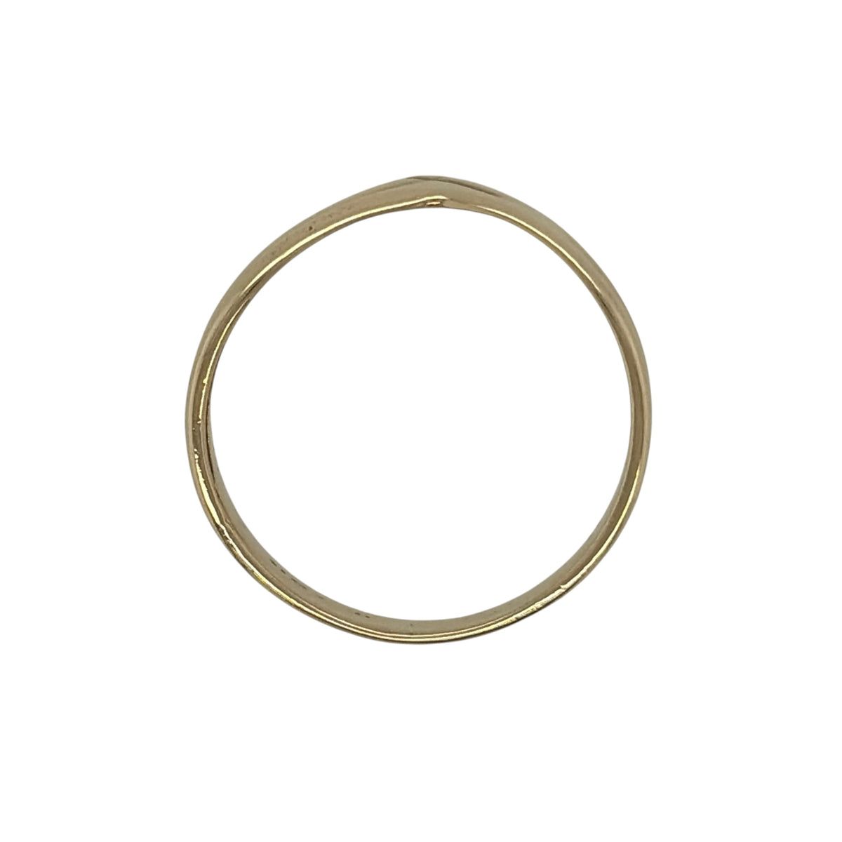 9ct Gold Wishbone Ring