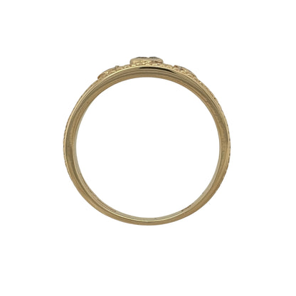 9ct Gold & Diamond Trilogy Band Ring