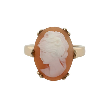 9ct Gold & Cameo Ring
