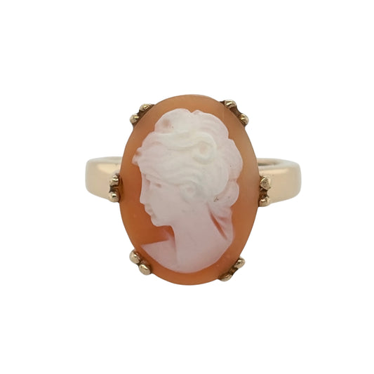 9ct Gold & Cameo Ring