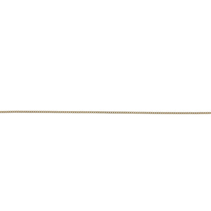 18ct Gold 18" Curb Chain