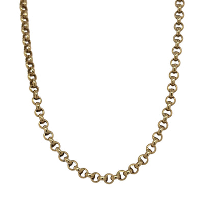 9ct Gold 20" Belcher Chain