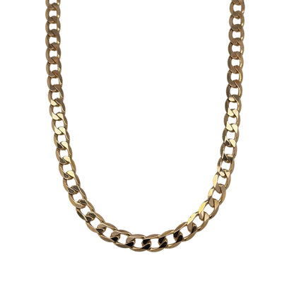 9ct Gold 20" Curb Chain