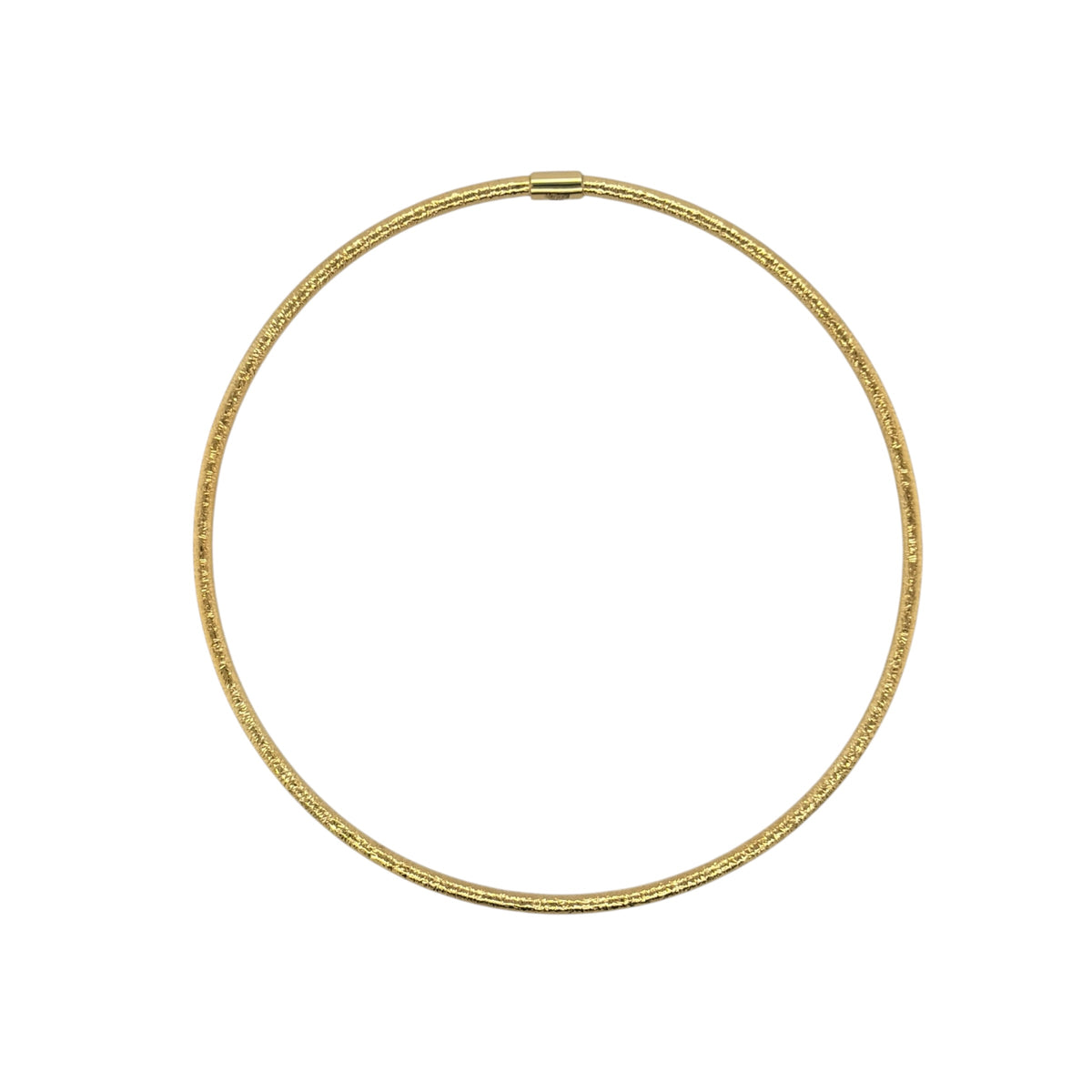 9ct Gold Textured Bangle