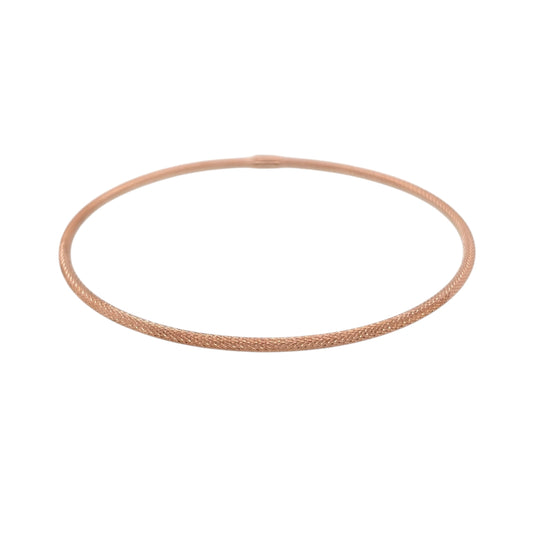 9ct Gold Textured Bangle