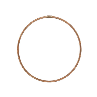 9ct Gold Textured Bangle