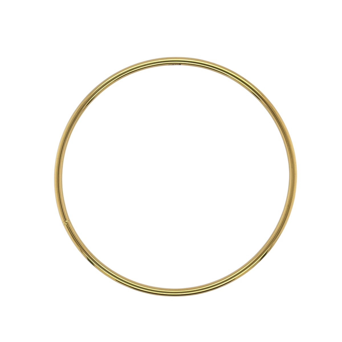 9ct Gold Plain Bangle