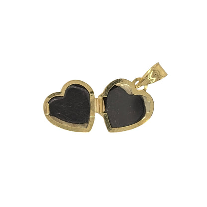 9ct Gold Heart Bow Locket