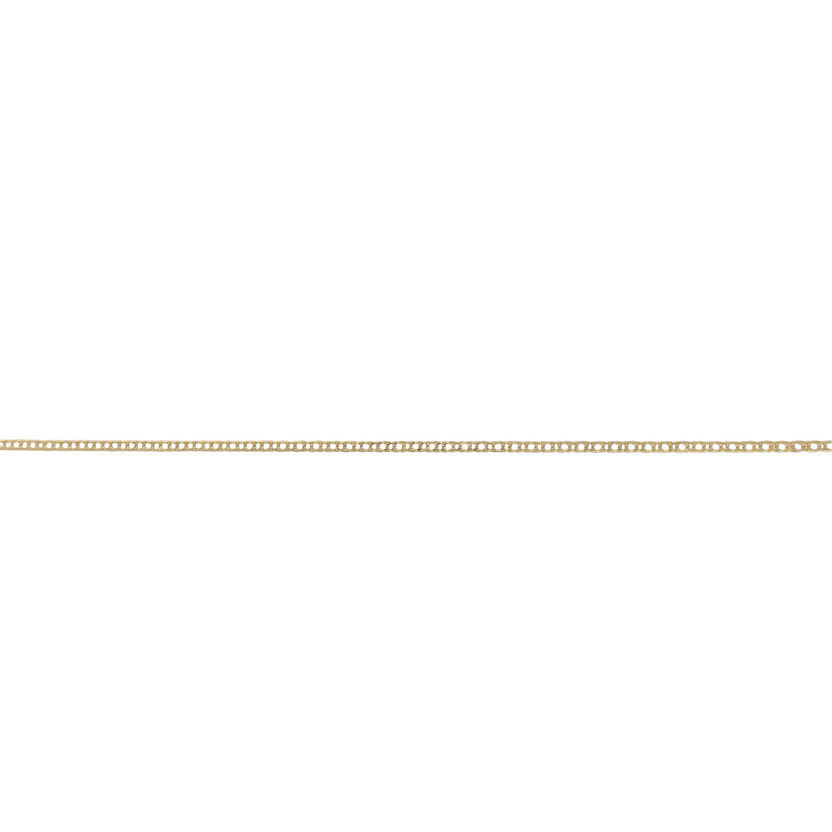 9ct Gold 7.5" Double Curb Bracelet