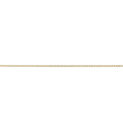 9ct Gold 7.5" Double Curb Bracelet