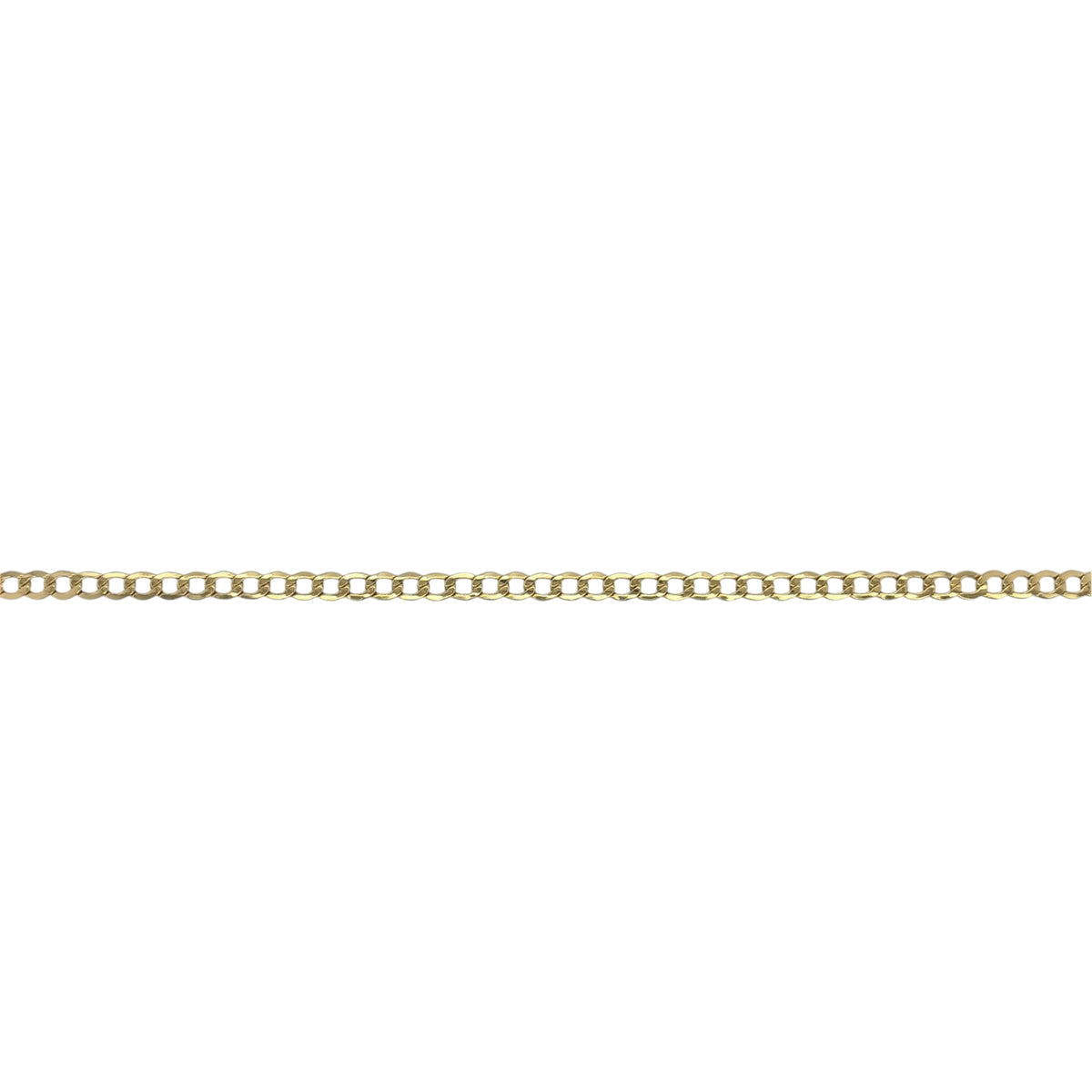 9ct Gold 7.5" Curb Bracelet