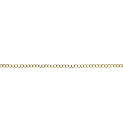 9ct Gold 7.5" Curb Bracelet
