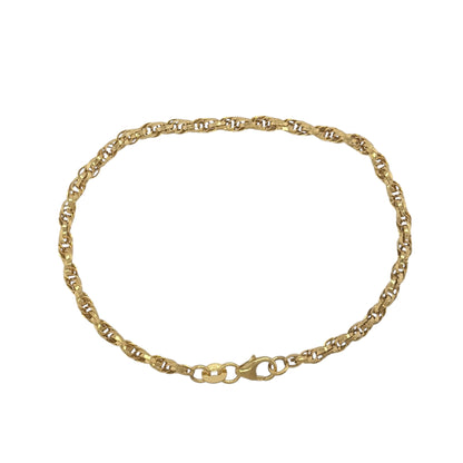 9ct Gold 7.5" Prince of Wales Bracelet
