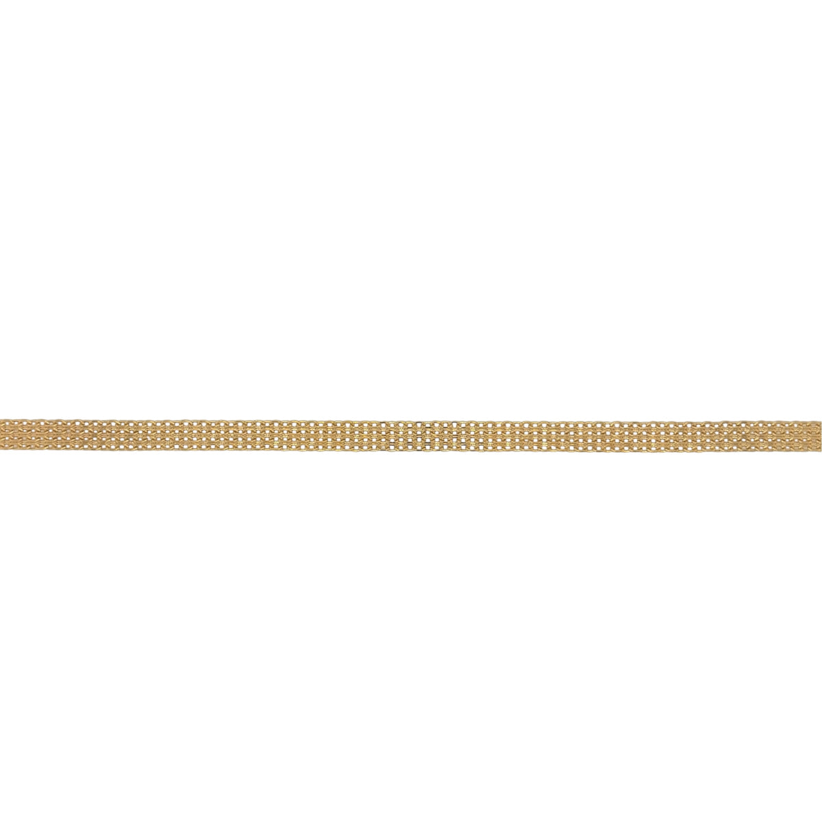 9ct Gold 7.5" Bismark Bracelet