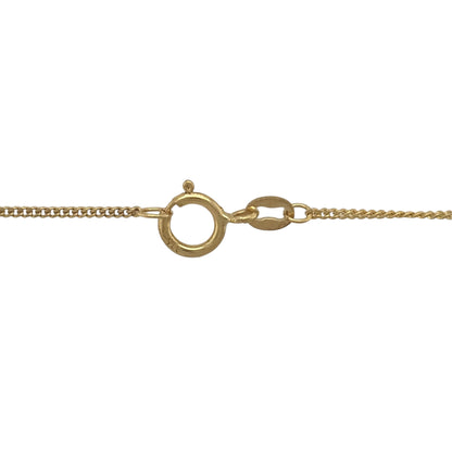 9ct Gold & Pearl Cube 16" - 18" Necklace