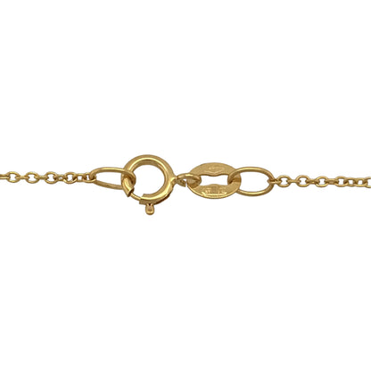 9ct Gold Open Heart 18" Necklace