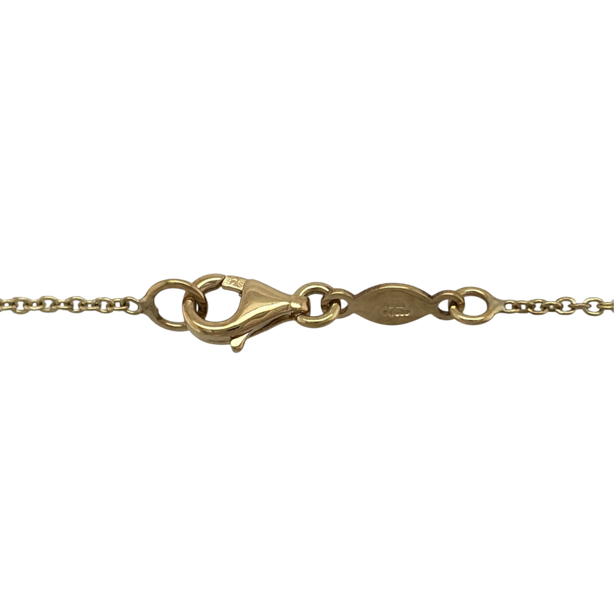 New 9ct Yellow Gold Paperclip Link 16", 18" - 20" adjustable Necklace with the weight 3 grams and the paperclip links are each approx 15mm by 5mm