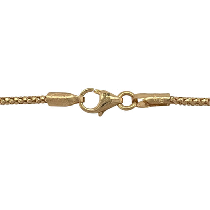 9ct Gold Tassel Drop 18" Necklace