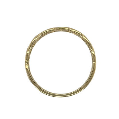9ct Gold Open Celtic Knot Band Ring