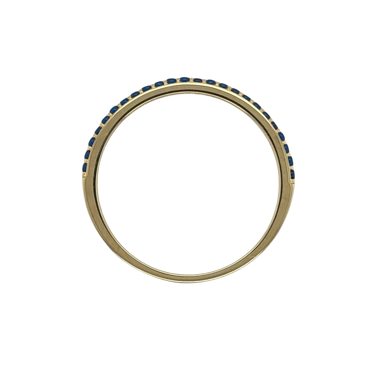 9ct Gold & Sapphire Band Ring