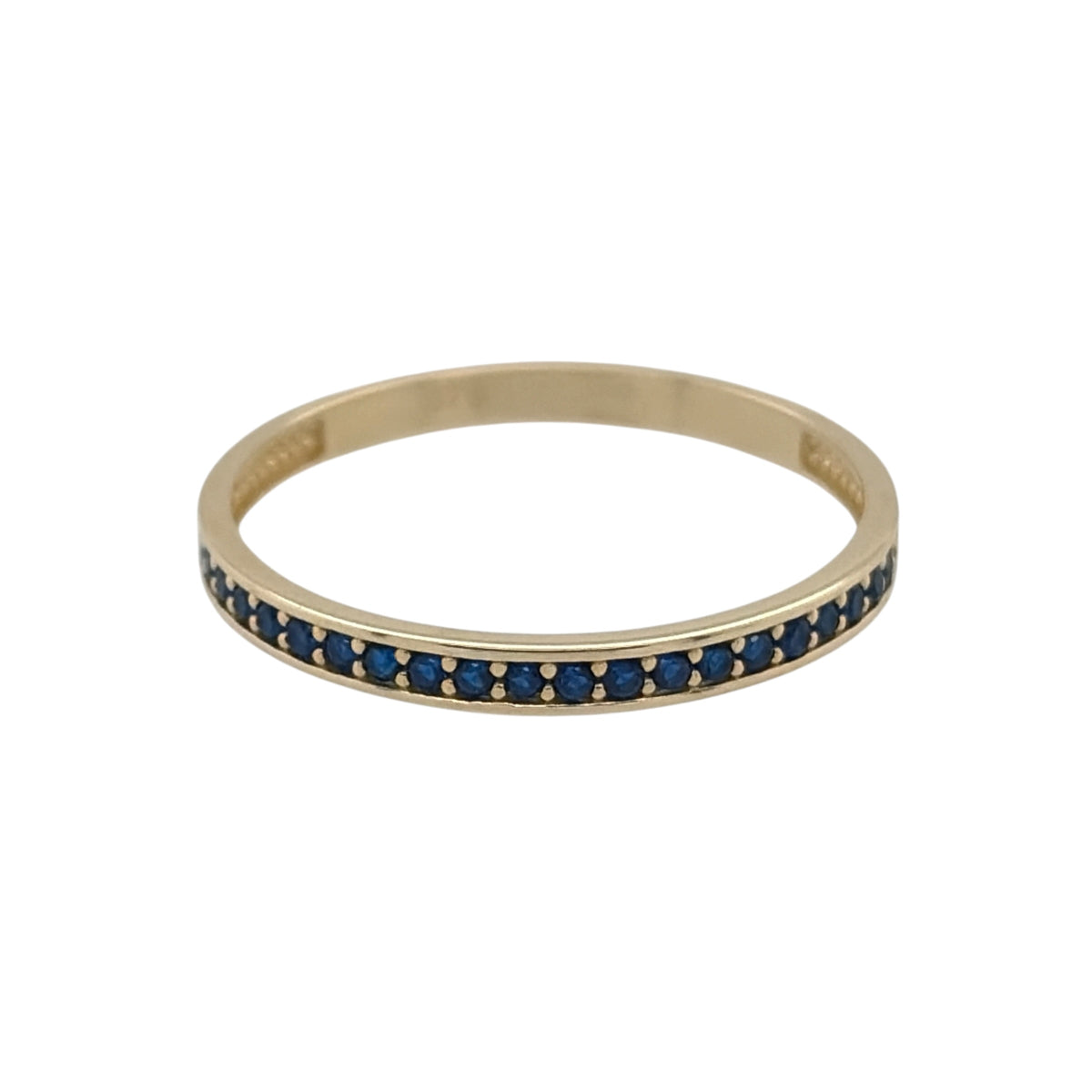 9ct Gold & Sapphire Band Ring