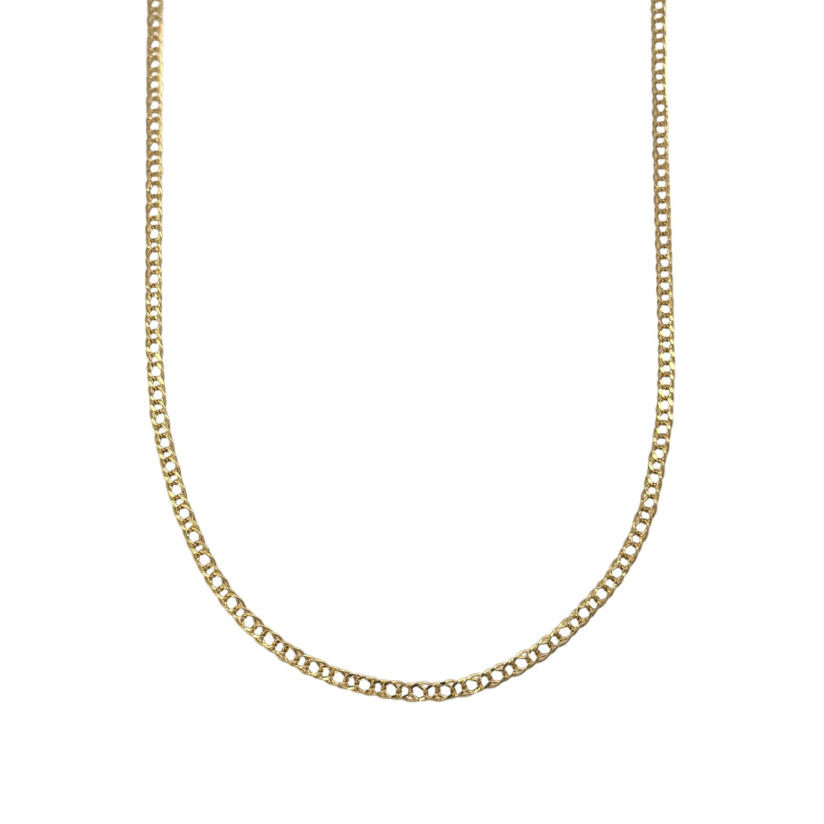 9ct Gold Double Curb Chain