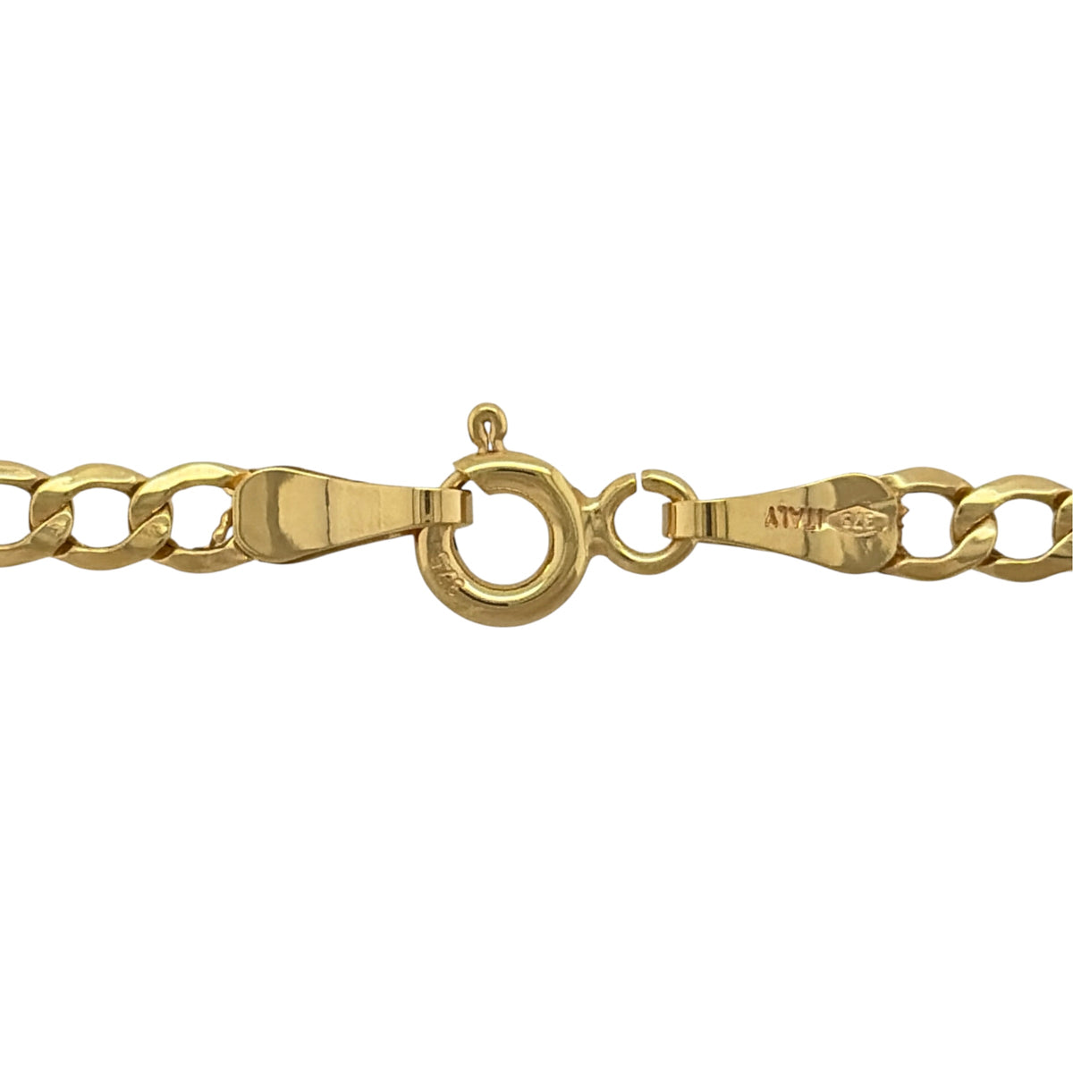 New 9ct Yellow Gold Curb Chain with the approximate weight 2.20 - 3.40 grams and link width 3.1mm