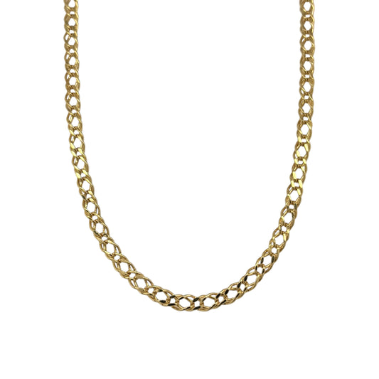 9ct Gold Double Curb Chain