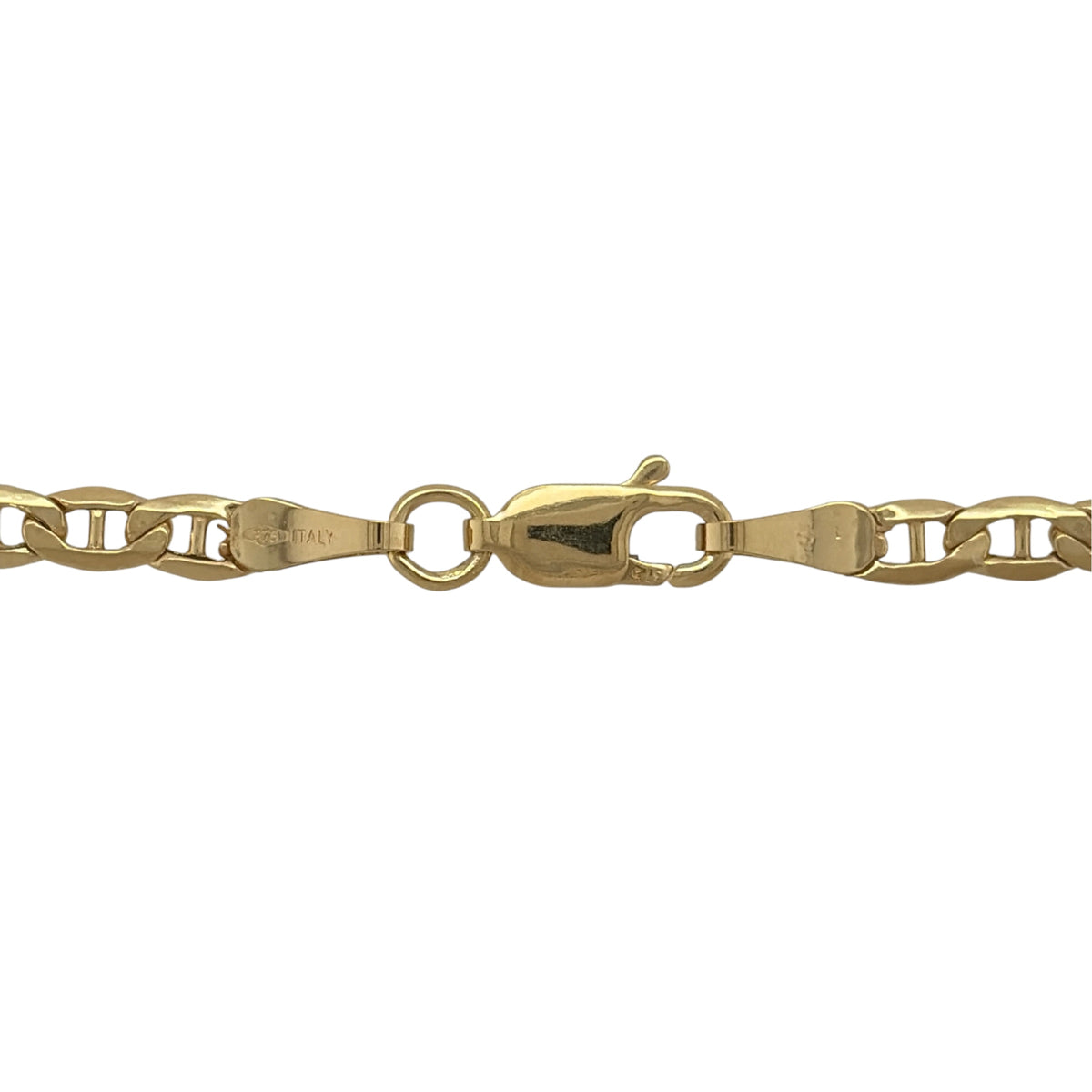 New 9ct Yellow Gold Anchor Chain with the approximate weight 3.50 - 4.90 grams and link width 3.4mm