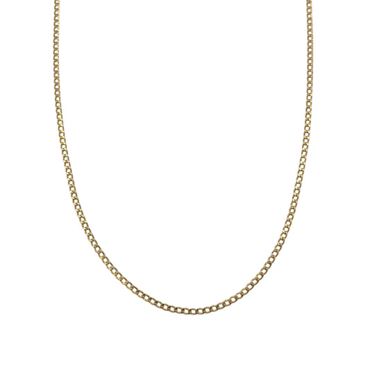 9ct Gold 18" Curb Chain