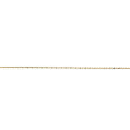 9ct Gold 18" Forzatina Disc Chain