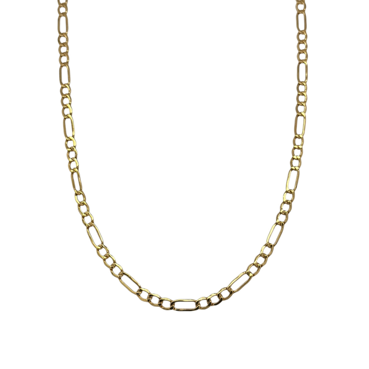 9ct Gold 18" Figaro Chain