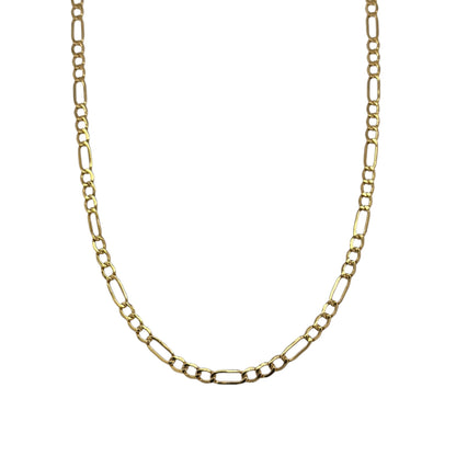 9ct Gold 18" Figaro Chain