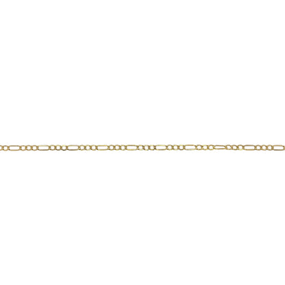 9ct Gold 18" Figaro Chain