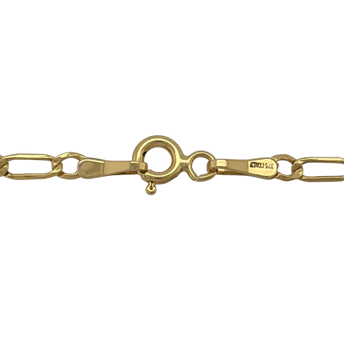 New 9ct Yellow Gold 18" Figaro Chain with the approximate weight 1.80 grams and link width 2.7mm